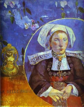  belle Art - La Belle Angèle Portrait de Madame Satre postimpressionnisme Primitivisme Paul Gauguin